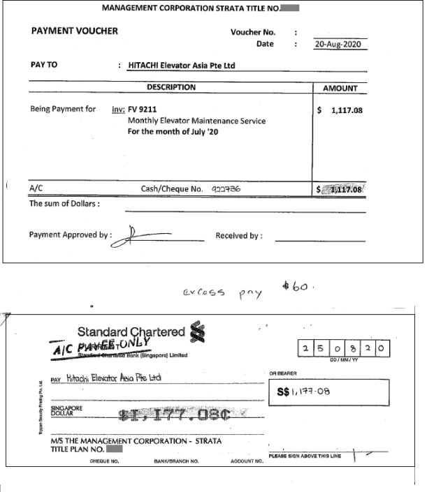 Over payment